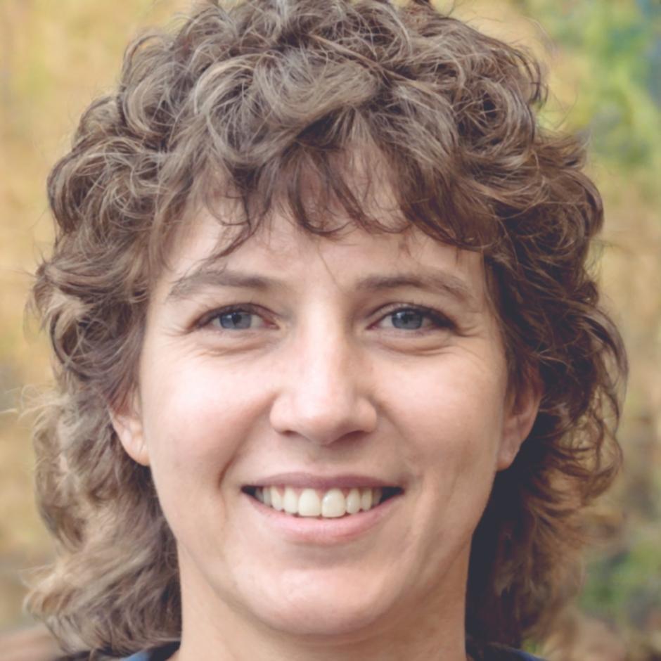 Retrato de mujer sonriente